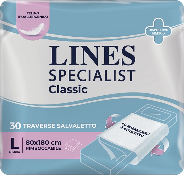 TRAVERSA LINES SPECIALIST CLASSIC 80X180 CM 30 PEZZI - Fontenova srl