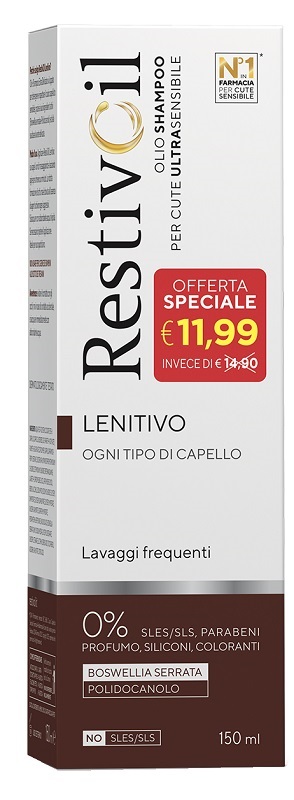 RESTIVOIL LENITIVO ZERO 150 ML TP - Fontenova srl