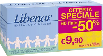 FIALE MONODOSE LIBENAR 60 PEZZI DA 5 ML - Fontenova srl