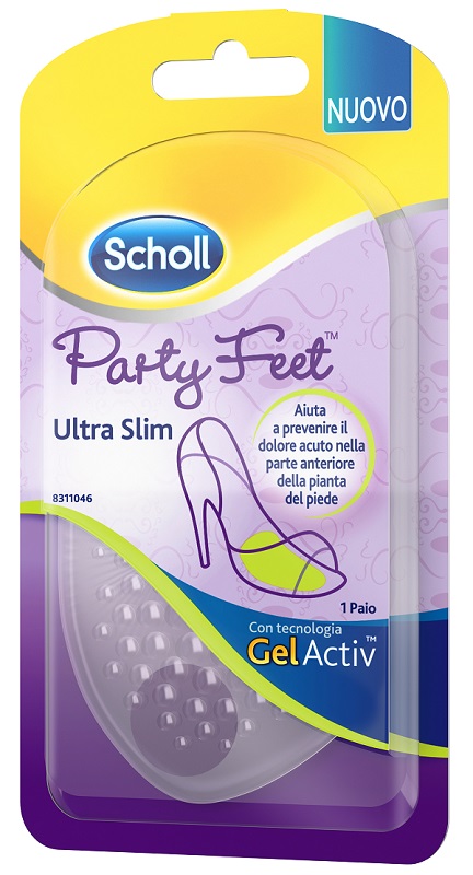 PLANTARE CON CUSCINETTO PARTY FEET GEL ACTIV ULTRA SLIM 1 PAIO - Fontenova srl