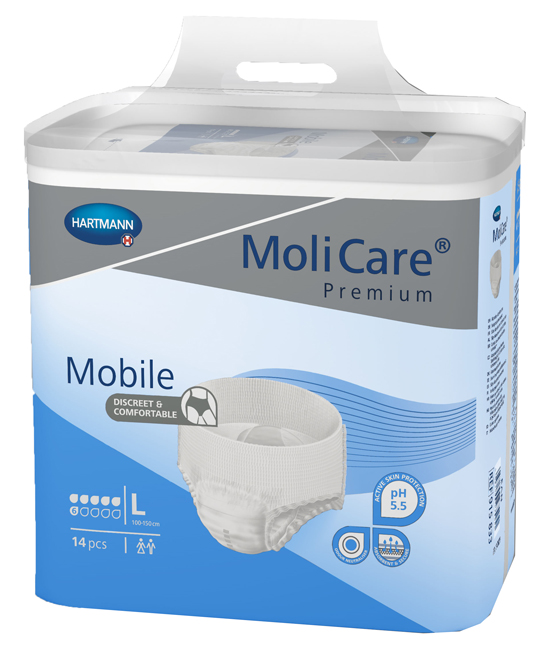 PANNOLINO PULL UP GIORNO MOLICARE MOBILE 6 GOCCE L 14 PEZZI CON IVA AL 22% - Fontenova srl