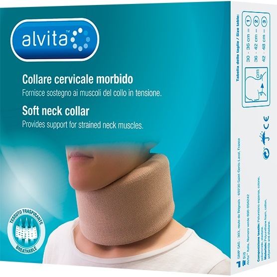 COLLARE CERVICALE ALVITA MORBIDO 1 - Fontenova srl