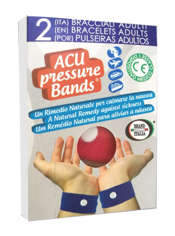 BRACCIALE ACU PRESSURE BAND ADULTI 2 PEZZI - Fontenova srl