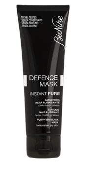 DEFENCE MASK INSTANT PURE MASCHERA NERA PURIFICANTE 75 ML - Fontenova srl