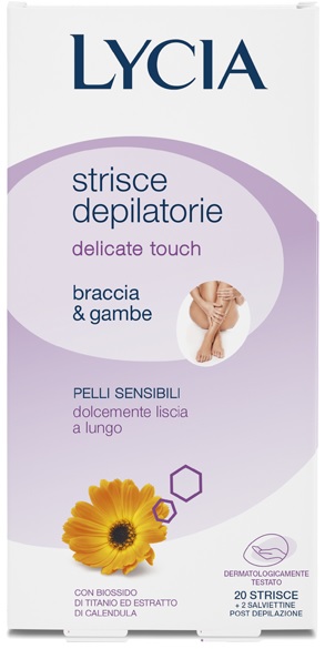 LYCIA 20 STRISCE BRACCIA/GAMBE PELLI DELICATE 12 PEZZI - Fontenova srl