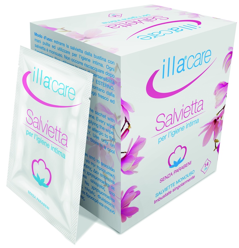 ILLA CARE SALVIETTA INTIMA 14 PEZZI - Fontenova srl