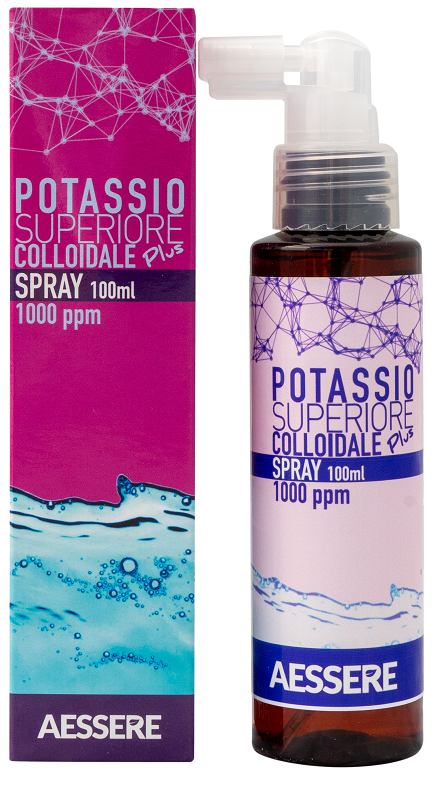 POTASSIO COLLOIDALE PLUS 1000PPM SPRAY 100 ML - Fontenova srl
