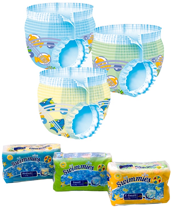 SWIMMIES PANNOLINO PANTS S3 12 KG+ TAGLIA M 11 PEZZI - Fontenova srl