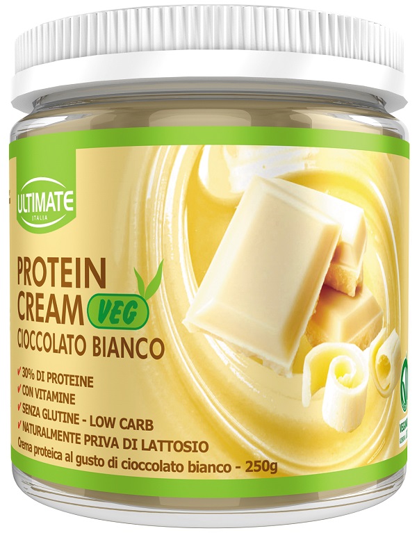 ULTIMATE PROTEIN CREAM VEG CIOCCOLATO BIANCO 250 G - Fontenova srl