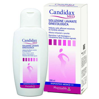 CANDIDAX MED SOLUZIONE LAVANTE GINECOLOGICA 200 ML - Fontenova srl