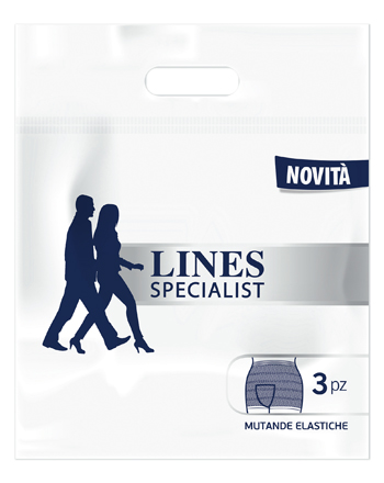 LINES SPECIALIST MUTANDA ELASTICA M 3 PEZZI - Fontenova srl