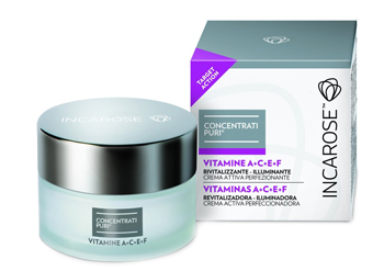INCAROSE CONCENTRATO PURI CREMA VITAMINE A+C+E+F 50 ML - Fontenova srl