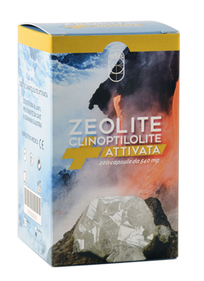 ZEOLITE CLINOPTILOLITE ATTIVATA SUPREMA 200 CAPSULE 540 MG 108 G - Fontenova srl