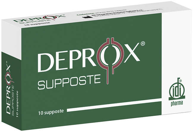 DEPROX 10 SUPPOSTE - Fontenova srl