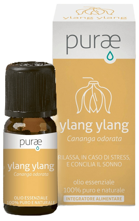 PURAE OLIO ESSENZIALE YLANG YLANG FIORI 10 ML - Fontenova srl