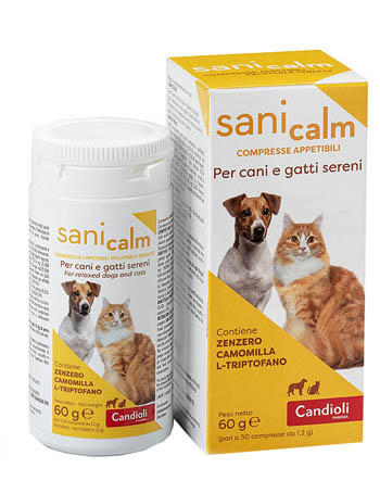 SANI CALM BARATTOLO 50 COMPRESSE - Fontenova srl