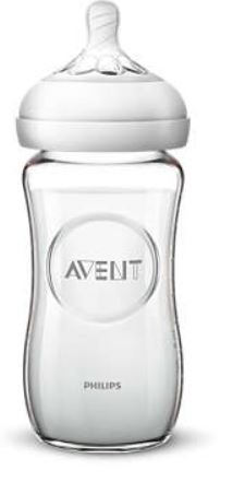AVENT BIBERON NATURAL VETRO 240ML - Fontenova srl