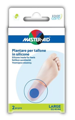 TALLONIERA IN DUE TIPOLOGIE DI SILICONE MASTER-AID FOOTCARE LARGE 2 PEZZI F4 - Fontenova srl