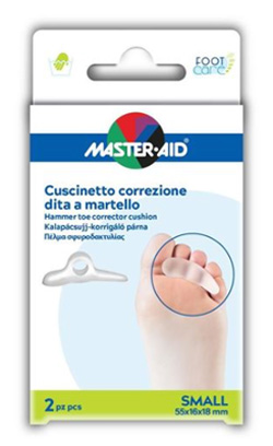 CORRETTORE DITA A MARTELLO MASTER-AID FOOTCARE SMALL 2 PEZZI C12 - Fontenova srl