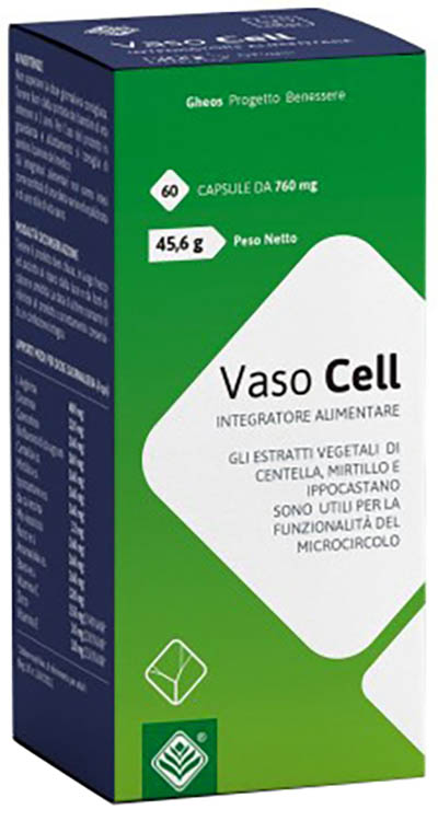VASO CELL 60 CAPSULE - Fontenova srl