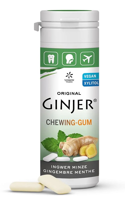 LEMON PHARMA GOMME GINJER E MENTA 36 G - Fontenova srl