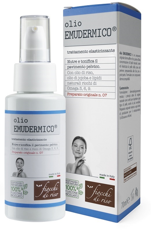 FIOCCHI DI RISO OLIO EMUDERMICO ELASTICIZZANTE 70 ML - Fontenova srl