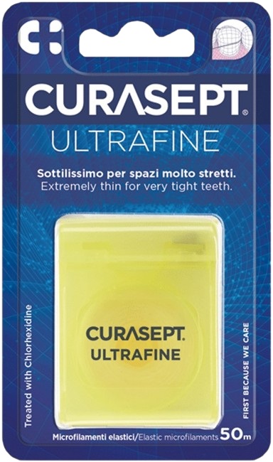 CURASEPT ULTRAFINE FILO INTERDENTALE NON CERATO CLOREXIDINA - Fontenova srl