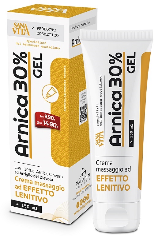 SANAVITA ARNICA 30% GEL 150 ML - Fontenova srl