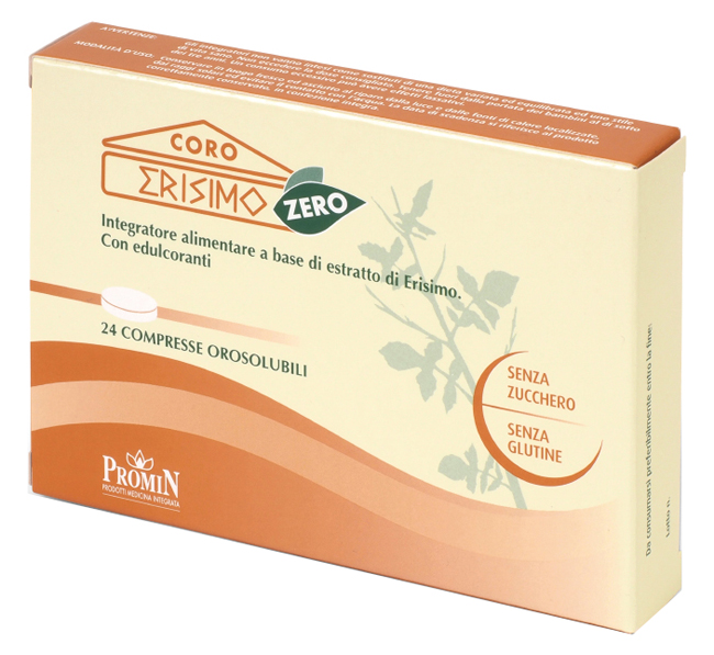 CORO ERISIMO ZERO 24 COMPRESSE OROSOLUBILI - Fontenova srl