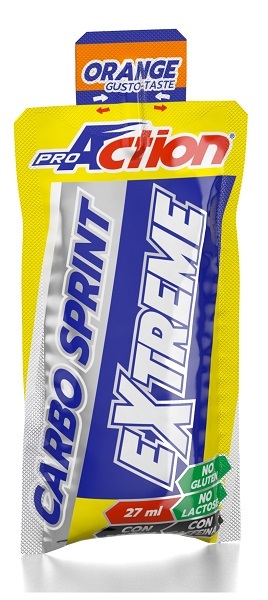 PROACTION CARBOSPRINT EXTREME ORANGE GEL 27 ML - Fontenova srl