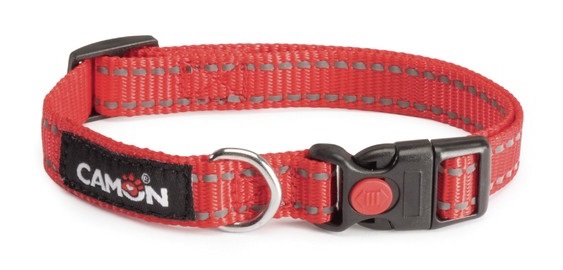 COLLARE LOWTENSION REFLEX ROSSO 15 MM X 26/40 CM - Fontenova srl