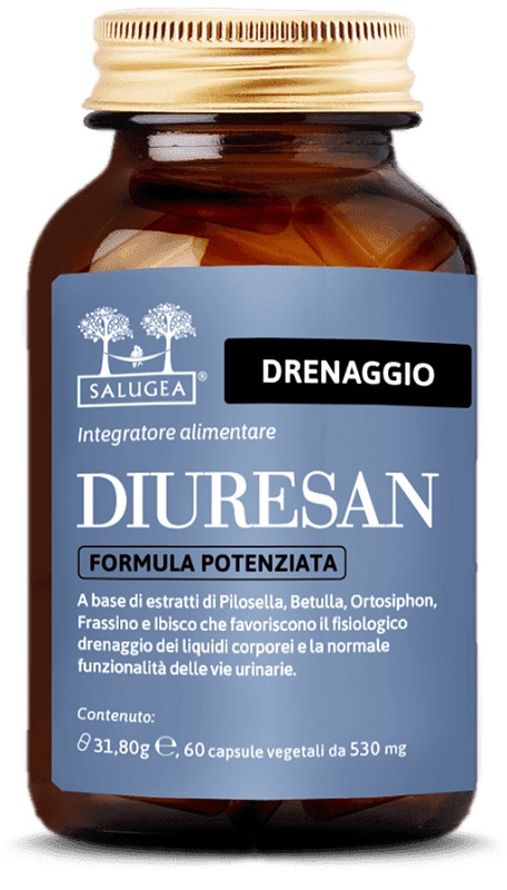SALUGEA DIURESAN FORMULA POTENZIATA 60 CAPSULE - Fontenova srl