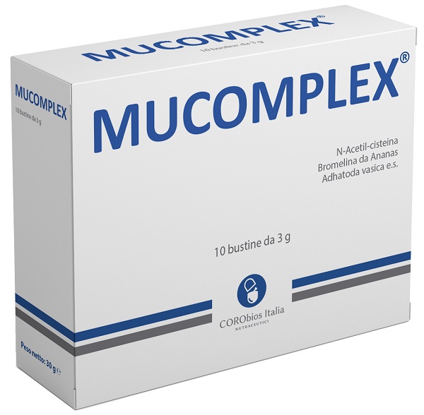 MUCOMPLEX 10 BUSTINE DA 3 G - Fontenova srl