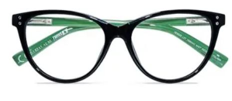 OCCHIALE DA LETTURA PREMONTATO PLATINUM VENERE NERO +3,50 - Fontenova srl