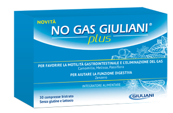 NO GAS GIULIANI PLUS 30 COMPRESSE BISTRATO - Fontenova srl