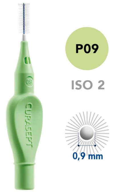 CURASEPT PROXI P09 VERDE CHIARO/LIGHT GREEN 5 PEZZI - Fontenova srl