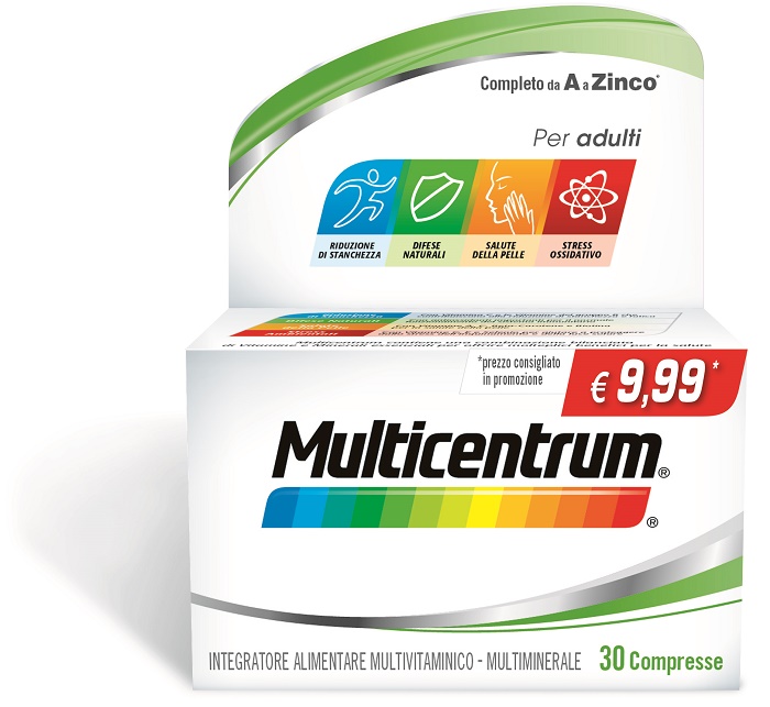 MULTICENTRUM ADULTI 30 COMPRESSE PROMO - Fontenova srl