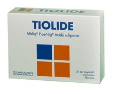 TIOLIDE 20 COMPRESSE DEGLUTIBILI MONOSTRATO FAST SLOW - Fontenova srl