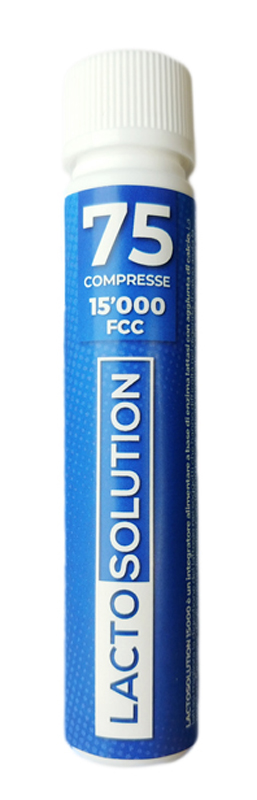 LACTOSOLUTION 15000 75 COMPRESSE - Fontenova srl