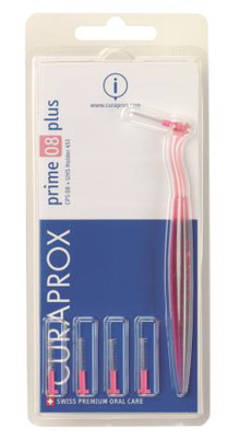 CURAPROX CPS PRIME CPS 08 CON 5 SCOVOLINI + SUPPORTO - Fontenova srl