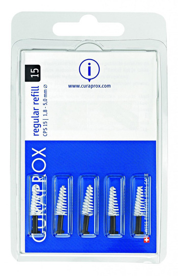 CURAPROX CPS REGULAR CPS 15 CON 5 SCOVOLINI + SUPPORTO - Fontenova srl