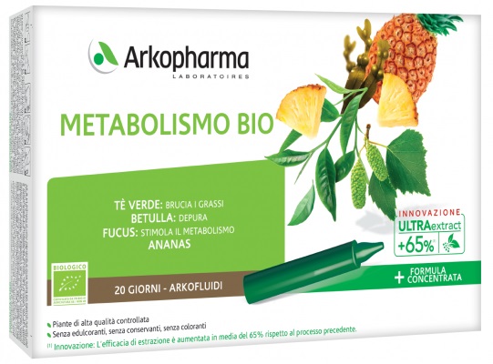 ARKOFLUIDI METABOLISMO BIO 20 FIALE - Fontenova srl
