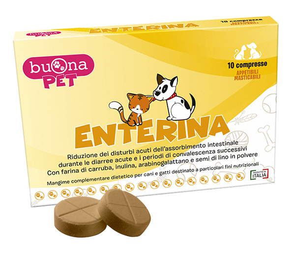 BUONAPET ENTERINA 10 COMPRESSE - Fontenova srl