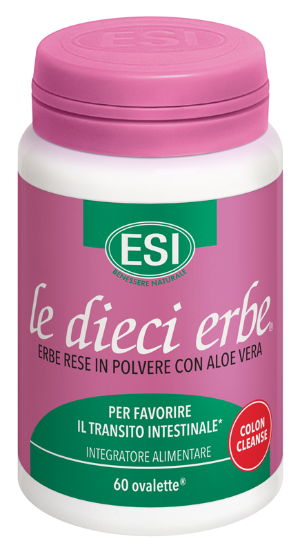 ESI LE DIECI ERBE COLON CLEANSE 60 OVALETTE - Fontenova srl
