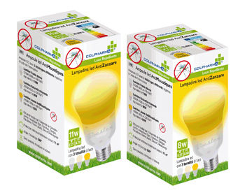 COLPHARMA LAMPADINA LED ANTIZANZARA 11 WATT - Fontenova srl