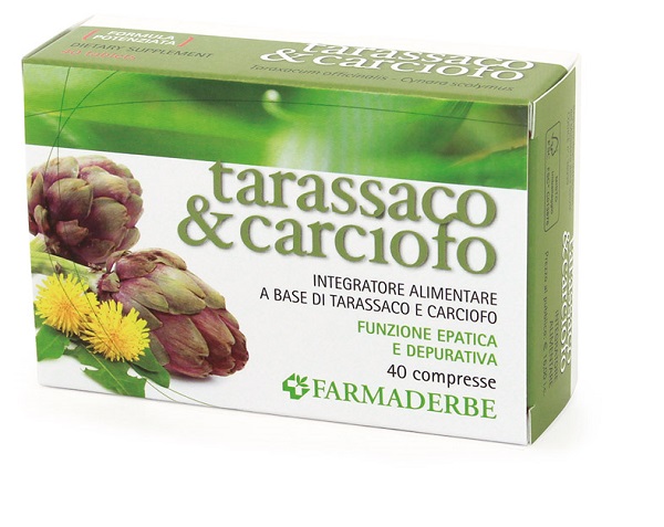 TARASSACO & CARCIOFO 40 COMPRESSE - Fontenova srl
