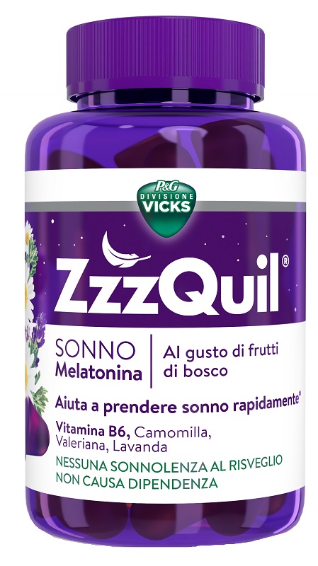 VICKS ZZZQUIL SONNO 60 PASTIGLIE GOMMOSE - Fontenova srl