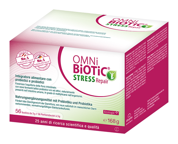 OMNI BIOTIC STRESS REPAIR 56 BUSTINE DA 3 G - Fontenova srl