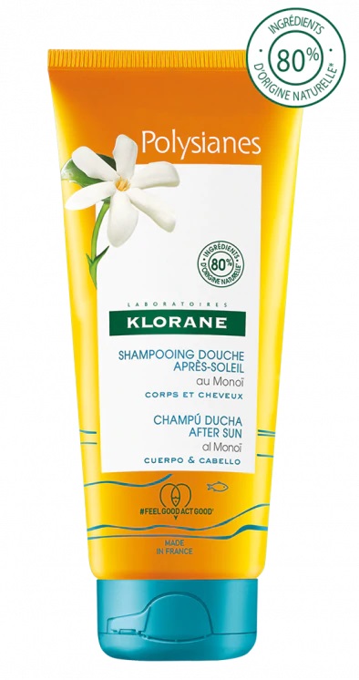 KLORANE SHAMPOO DOCCIA DOPOSOLE CORPO/CAPELLI 200ML - Fontenova srl