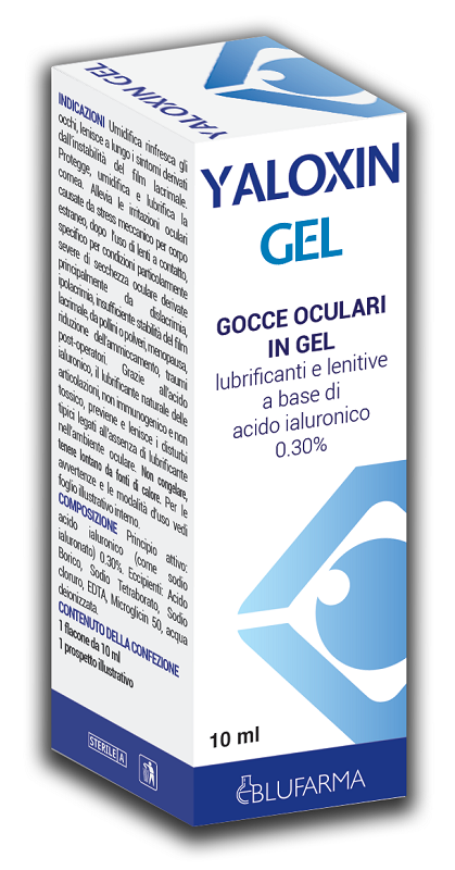 YALOXIN GEL OCULARE ACIDO IALURONICO 0,30% 10 ML - Fontenova srl